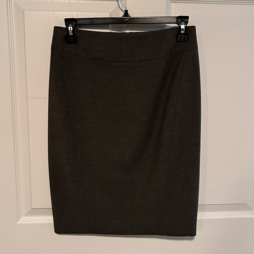 Loft charcoal gray Women's Skirt